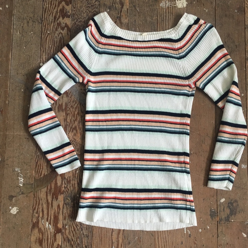 Anthropologie Stripe sweater
